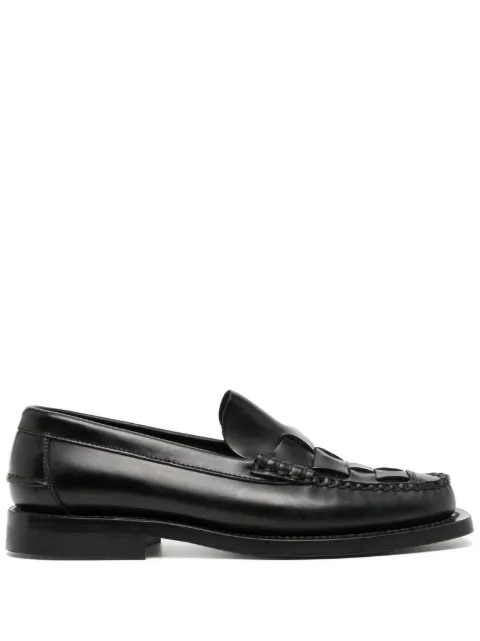 Hereu Nombela leather loafers Black WFNOMB