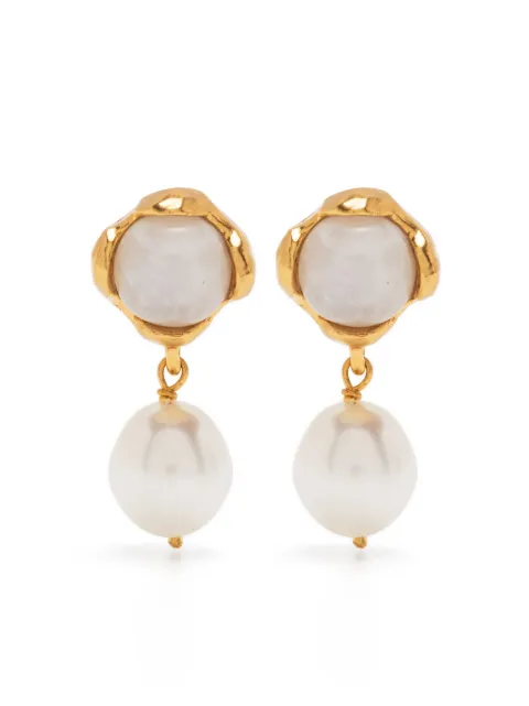Alighieri The Moonlight Capture pearl earrings Gold FJ5524ABRZ