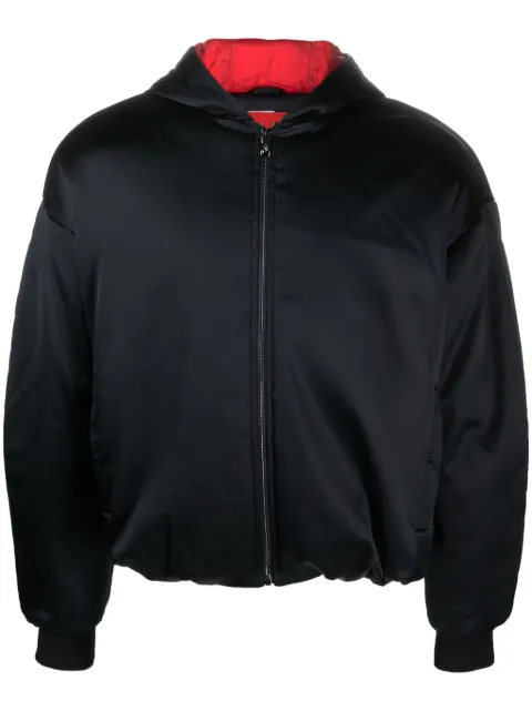 Ferrari hooded bomber jacket Black 48000