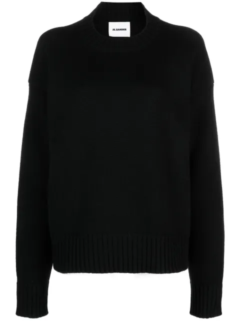 Jil Sander cashmere-blend sweater Black J02GP0036J13203