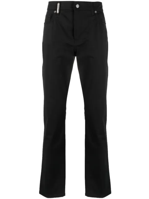 Moschino mid-rise straight-leg trousers Black A03257021