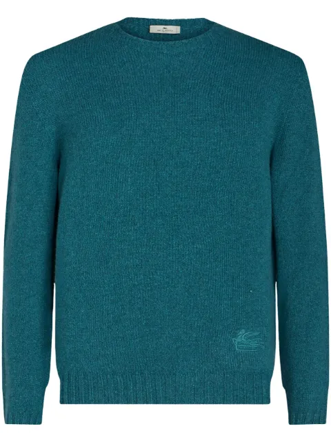 ETRO long-sleeve cashmere jumper Blue 1M5009295