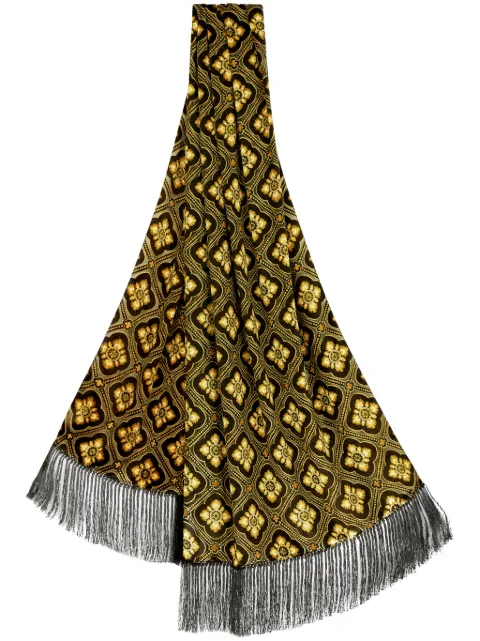 ETRO geometric-print scarf Black 1D0309549