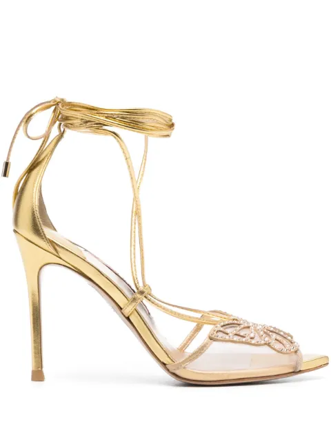 Sophia Webster butterfly-detail sandals Gold SSS23022