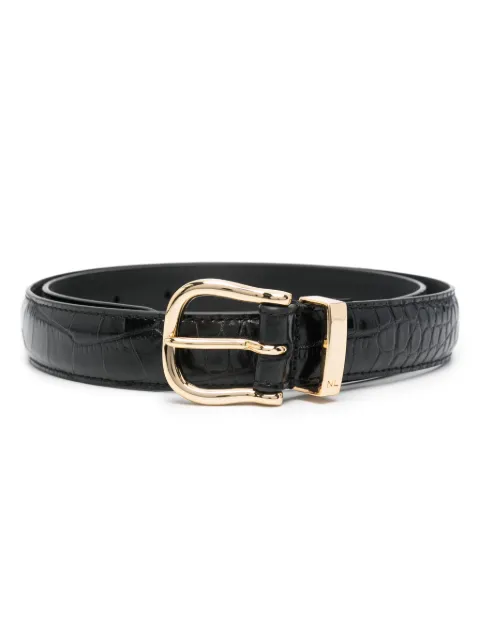 Nili Lotan Louise buckle-fastening belt Black 11755L39