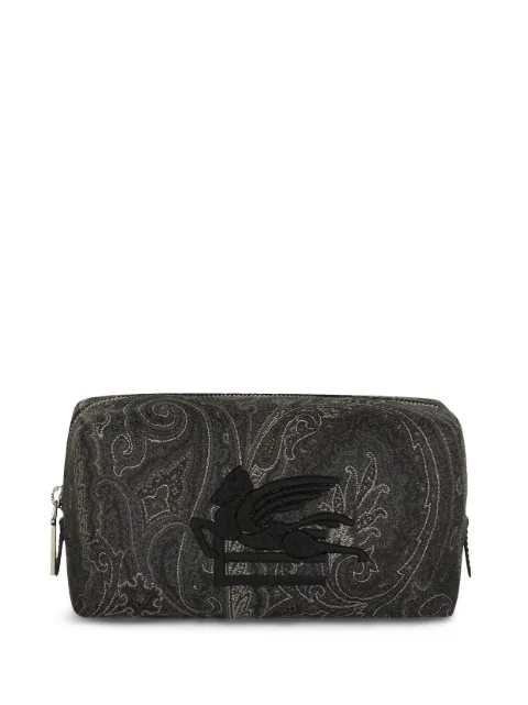 ETRO medium paisley-print beauty case Black 10389786411