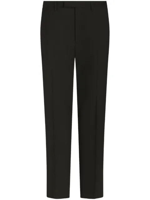 ETRO pressed-crease tailored trousers Black 1W7178304
