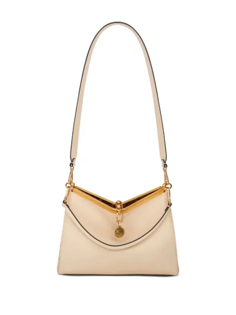ETRO Vela leather shoulder bag Neutrals 1P0252192