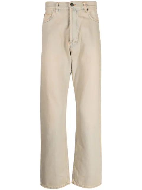 Haikure mineral-dyed high-rise wide-leg jeans Blue HEM03229DF095L0750