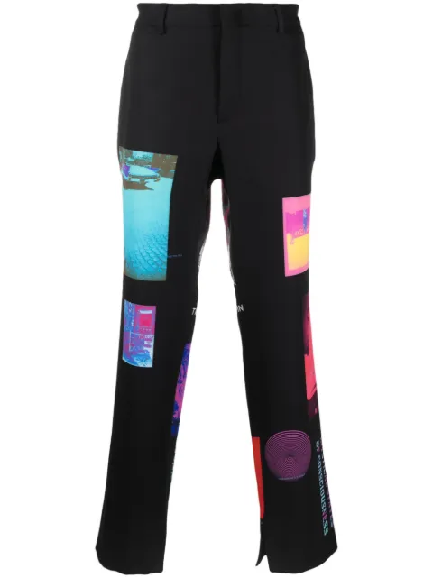 MSFTSrep Panspermia straight-leg jeans Black 34MSFUP01S2236409