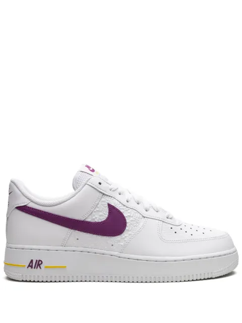 Nike Air Force 1 Low EMB "Bold Berry Lakers" sneakers White FJ4209