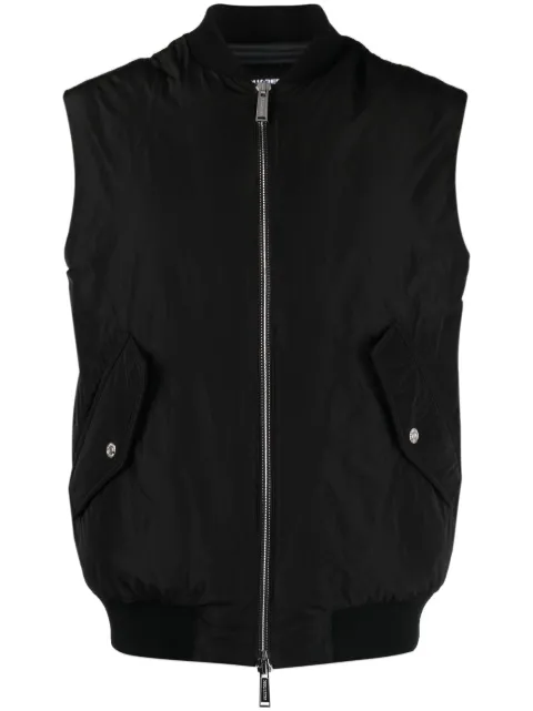 DSQUARED2 logo-embroidered padded jacket Black S79FB0009S53353