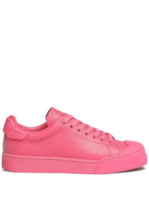 Marni Dada Bumper leather sneakers Pink SNZW013801P5703