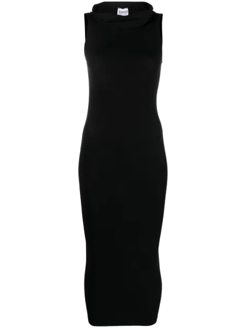 Wolford Fatal Cut Out midi dress Black 50796