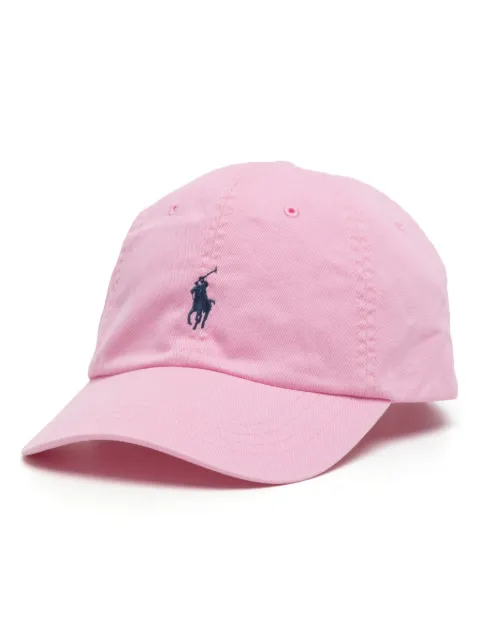 Polo Ralph Lauren logo-embroidered baseball cap Pink 710549E11