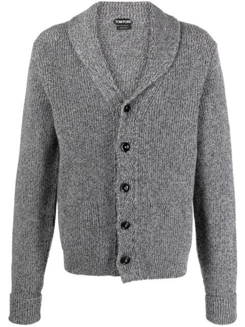 TOM FORD button-up cashmere cardigan Grey KLL003YMK019F23