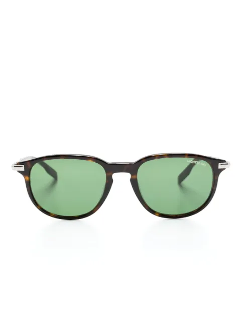 Montblanc tortoiseshell round-frame sunglasses Brown MB0276S