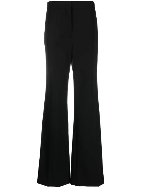 Stella McCartney wool flannel tailored trousers Black 6400933CU704