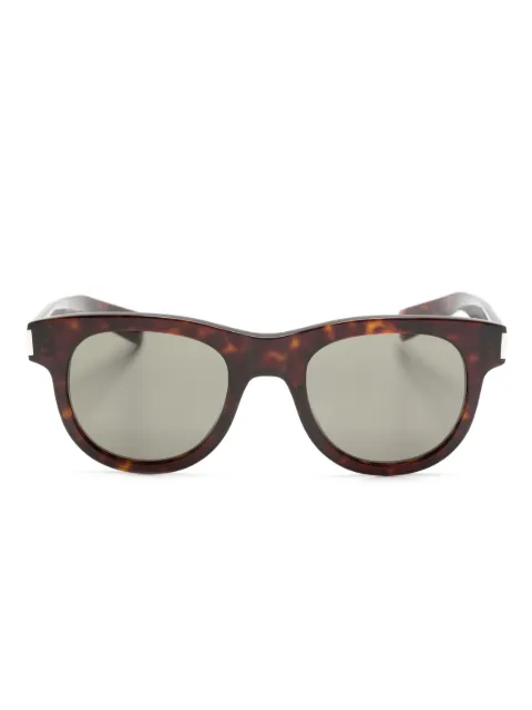 Saint Laurent Eyewear SL 571 round-frame sunglasses Brown SL571