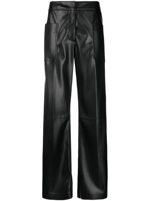 Stella McCartney Alter Mat wide-leg trousers Black 6401253BU393