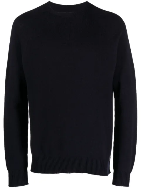 Jil Sander crew neck cashmere jumper Blue J22GP0110J13262