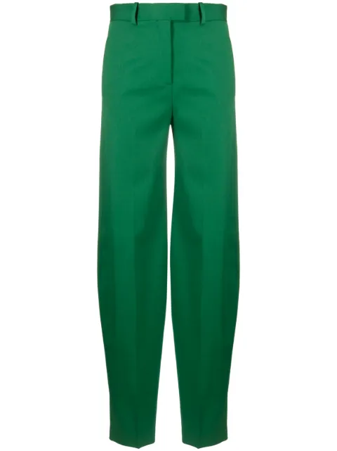 The Attico Jagger tapered trousers Green 236WCP43