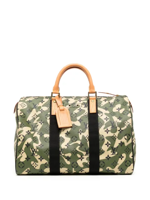 Louis Vuitton Pre-Owned x Takashi Murakami 2008 Speedy 35 tote bag Green M95773