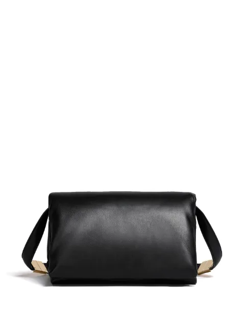 Marni Prisma leather shoulder bag Black SBMP0139UOP529800N99