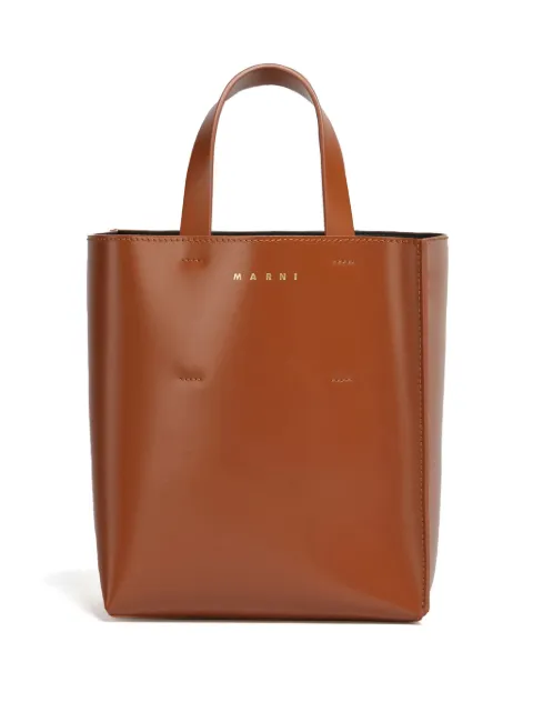 Marni Museo mini bag in leather Brown SHMP0039U1LV639