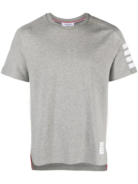 Thom Browne Milano cotton 4-Bar T-shirt Grey MJS246A07323