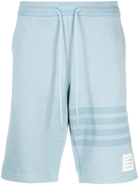 Thom Browne 4-Bar track shorts Blue MJQ161AJ0051