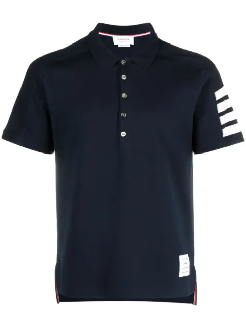 Thom Browne 4-Bar Stripe polo shirt Blue MJP192A07323