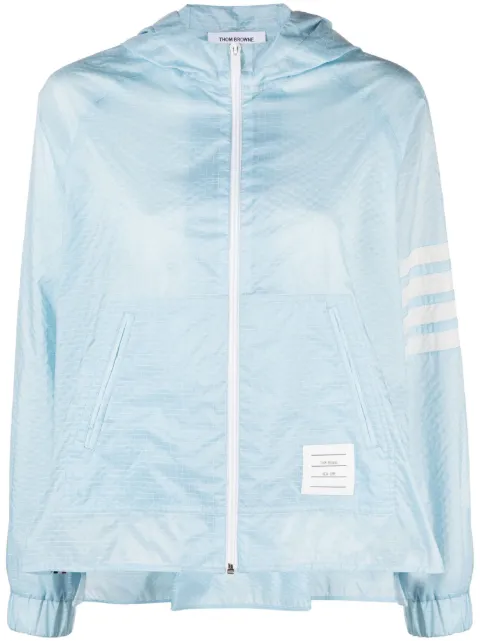 Thom Browne 4-bar stripe light jacket Blue FJT316AF0517