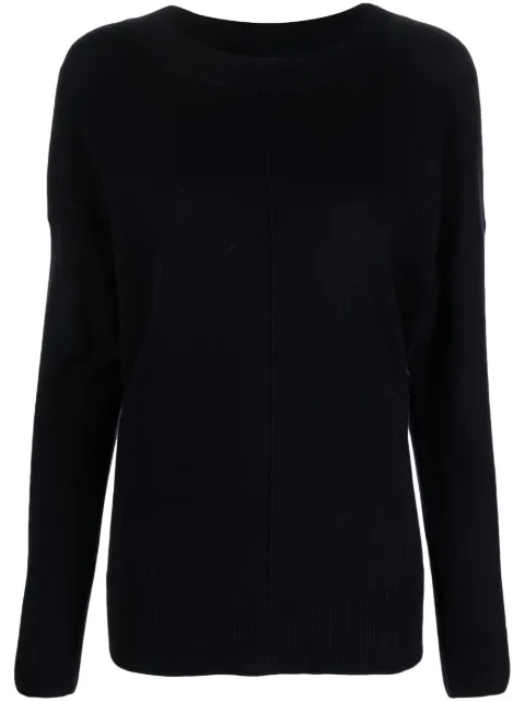 Chinti & Parker long-sleeve fine-knit sweater Blue KPS2322