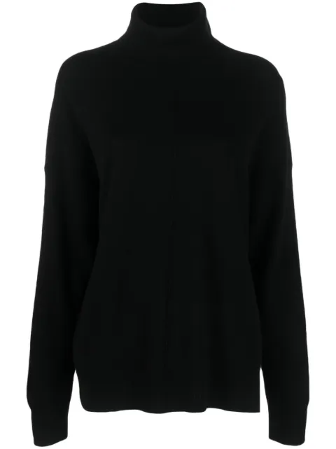 Chinti & Parker high-neck long-sleeves knit jumper Black KPS2321