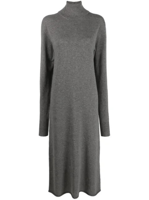 Jil Sander high-neck cashmere knitted dress Grey J02CT0250J13201