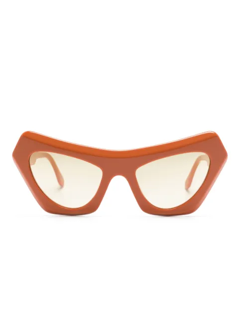 Marni Eyewear Devil's Pool cat-eye frame sunglasses Orange EWME0025A1H3600