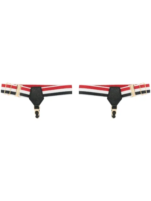 Thom Browne twill sock garter Blue UAB007AT0568