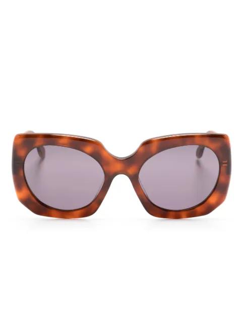 Marni Eyewear Jellyfish Lake oversize-frame sunglasses Brown EWME0039A0H3600