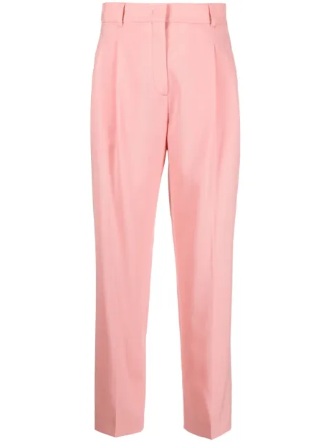 PS Paul Smith pleated wool trousers Pink W2R207TL30408