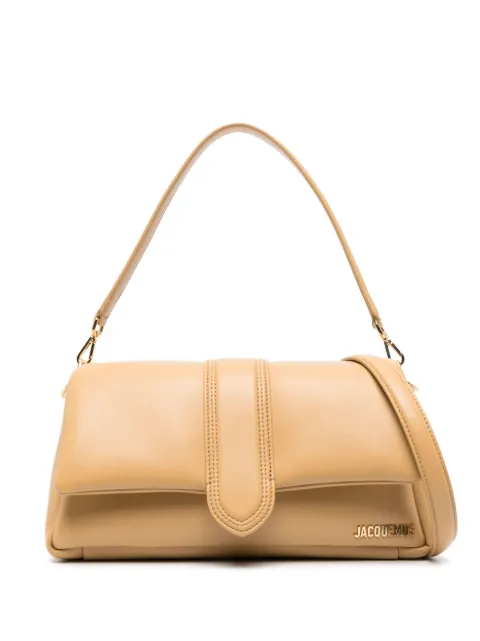 Jacquemus Le Bambimou leather shoulder bag Neutrals 231BA0523073