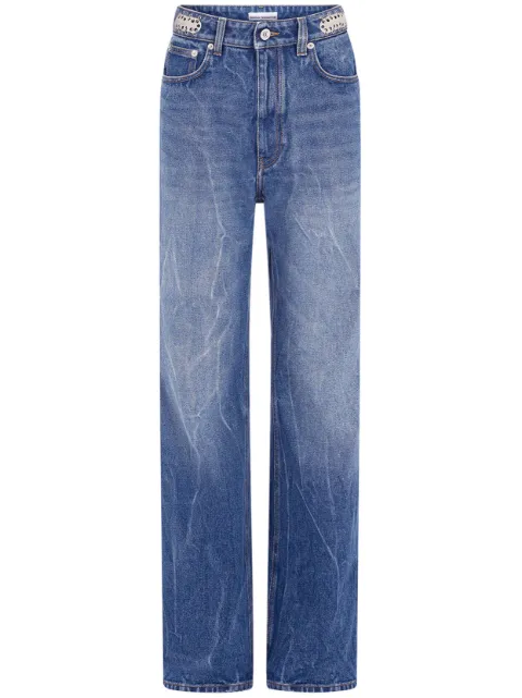 Rabanne Disc flared jeans Blue 23ACPA311CO0487