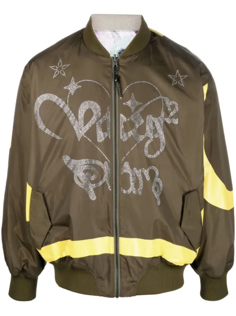 Perks And Mini Varg 2.0 reversible bomber jacket Green 39162K