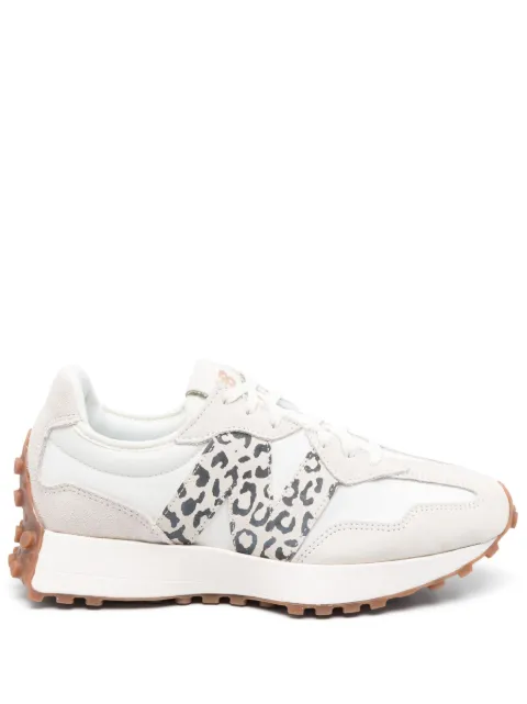 New Balance 327 leopard-print lace-up sneakers Neutrals WS327PJ