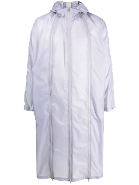 Post Archive Faction 5.0 Coat Center zip-up coat Grey 50OCCLG