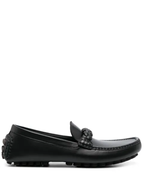 Gianvito Rossi Monza leather loafers Black U2512110GOMVGI