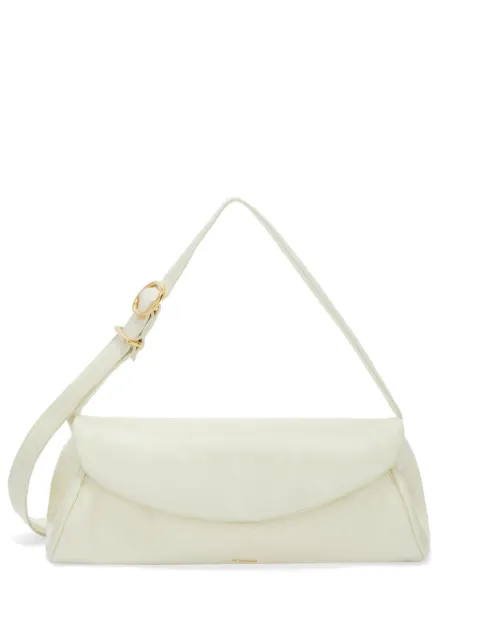 Jil Sander Cannolo Grande leather bag White J08WD0056P5635