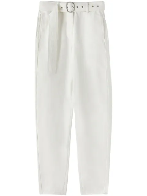 Jil Sander high-waisted wide-leg jeans White J40KA0137J46544