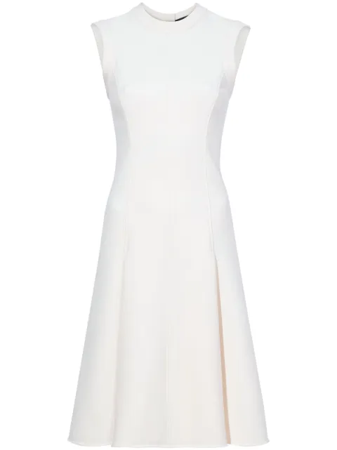Proenza Schouler Kara pleat-detail dress White R2413034AW138