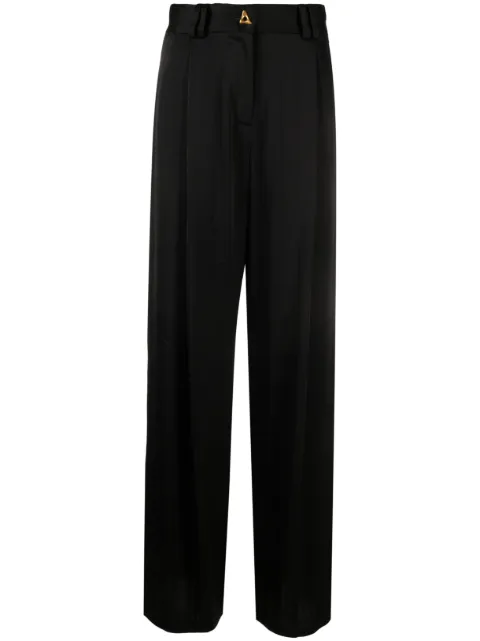 AERON Wellen wide-leg trousers Black AW23PFPA249445001